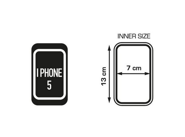 Givi S955 Smarttelefonholder Inner dimensjoner: 67 x 130 mm