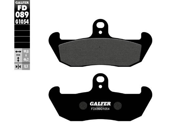 Galfer Bremseklosser, Semi-metall Anbefalt for urban/off-Road/Custom 