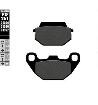 Galfer Bremseklosser, Semi-metall Anbefalt for urban/off-Road/Custom