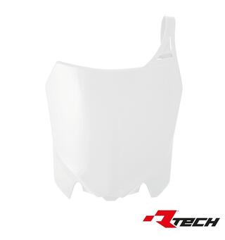 Rtech Nummerplate Hvit Honda