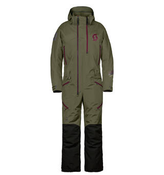 Scott DS-I Dryo Dame Monosuit- Gr&#248;nn/R&#248;d DRYOsphere 2L, termisk f&#244;ring 80g