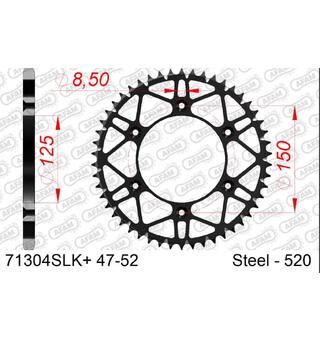 AFAM Bakdrev St&#229;l SLK+ #520- KTM/HQ+,45T EC/EX/FC/FE/FX/TC/TE/TX/EXC/-F/SX/-F/XC+