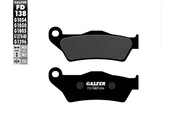 Galfer Bremseklosser, Semi-metall Anbefalt for urban/off-Road/Custom 