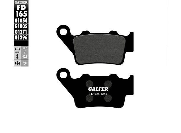 Galfer Bremseklosser, Semi-metall Anbefalt for urban/off-Road/Custom 