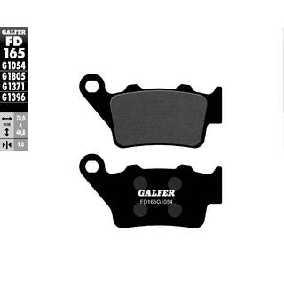 Galfer Bremseklosser, Semi-metall Anbefalt for urban/off-Road/Custom