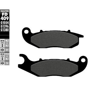 Galfer Bremseklosser, Semi-metall Anbefalt for urban/off-Road/Custom