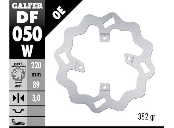 Galfer Bremseskive, Fast, 220x3mm 