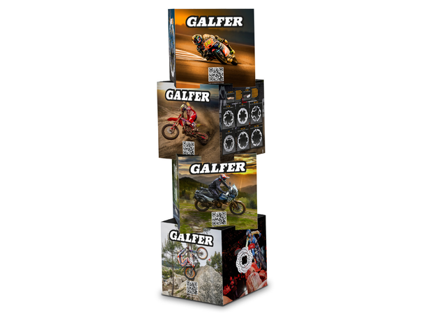 Galfer Kit 4 Cubes II Racing, Offroad, Adventure, Trail 