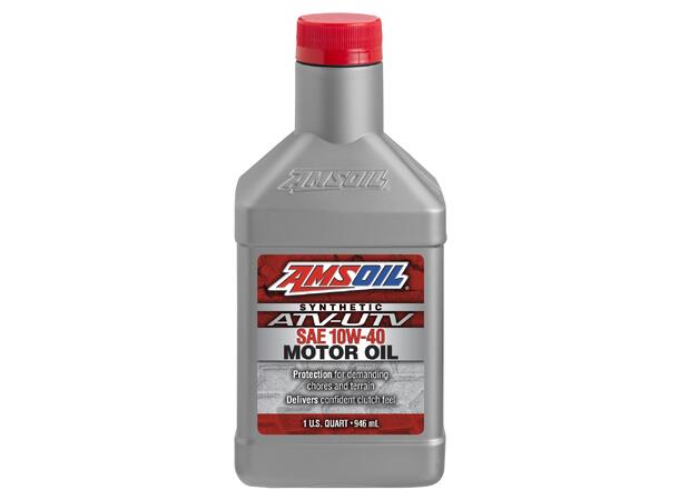 AMSOIL 10W-40 Syn. ATV/UTV Motorolje Quart - 0,946L 