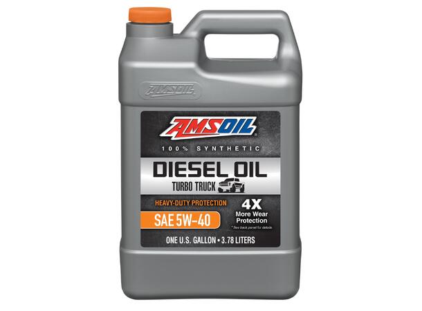 AMSOIL 5W-40 Heavy-Duty Syn. Dieselolje 1 Gallon Dunk- 3,78L 