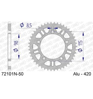 AFAM Bakdrev 420/50 Alu. SX65