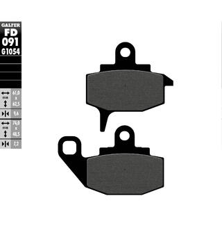 Galfer Bremseklosser, Semi-metall Anbefalt for urban/off-Road/Custom