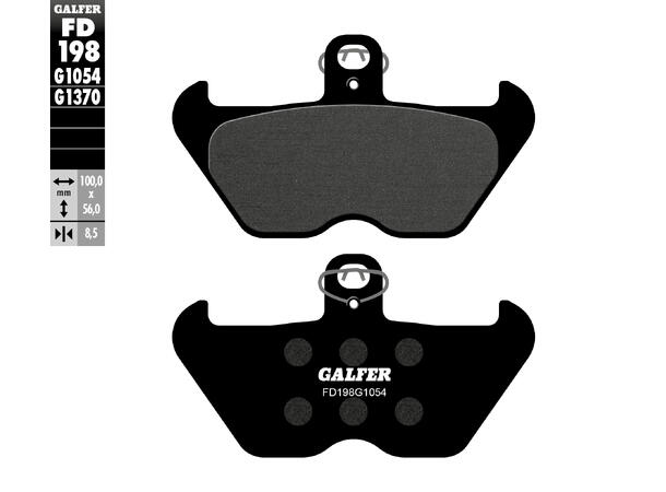 Galfer Bremseklosser, Semi-metall Anbefalt for urban/off-Road/Custom 