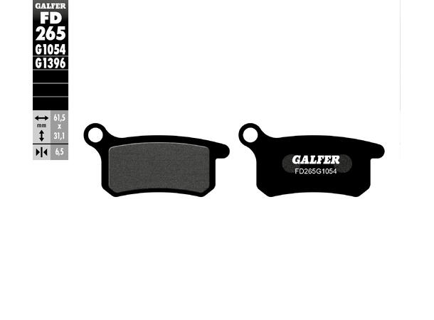 Galfer Bremseklosser, Semi-metall Anbefalt for urban/off-Road/Custom 