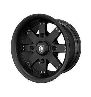 Polaris Pro Armor&#174; Amplify 14&quot; x 8&quot; Matt Svart, Bak