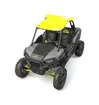 Polaris Aluminum Tak Gr&#248;nn Lime Squeeze/Gr&#248;nn, RZR, 2-seter