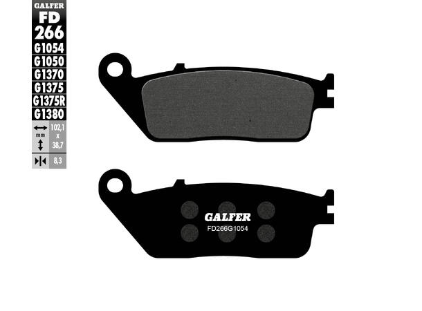 Galfer Bremseklosser, Semi-metall Anbefalt for urban/off-Road/Custom 