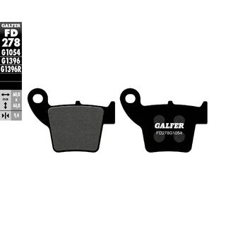 Galfer Bremseklosser, Semi-metall Anbefalt for urban/off-Road/Custom