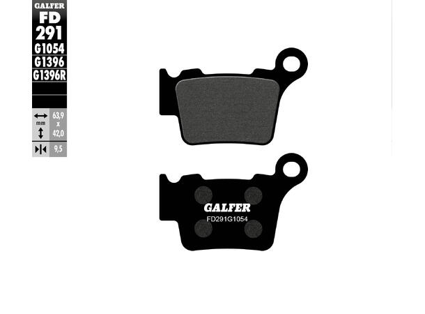 Galfer Bremseklosser, Semi-metall Anbefalt for urban/off-Road/Custom 