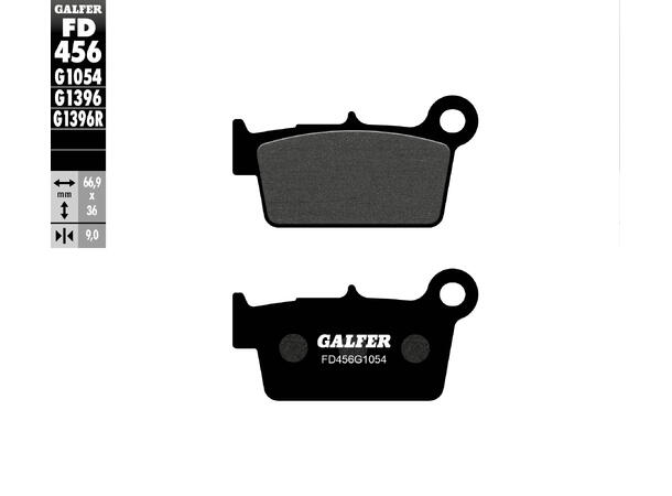 Galfer Bremseklosser, Semi-metall Anbefalt for urban/off-Road/Custom 