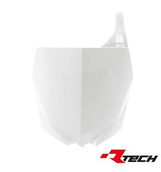 Rtech Nummerplate Hvit Yamaha