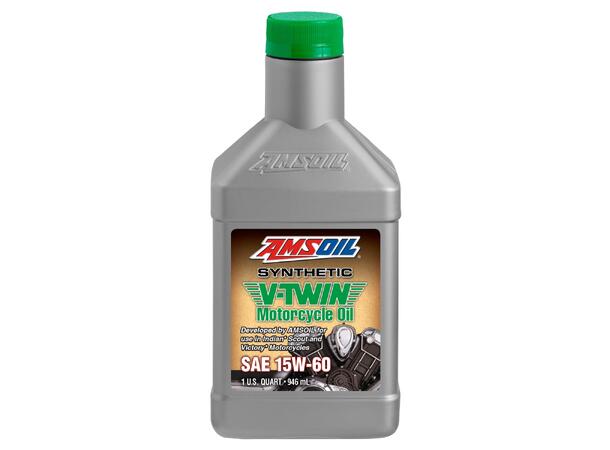 AMSOIL 15W-60 Syn. V-Twin MC Olje Quart - 0,946L 