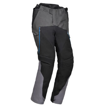 Ixon Eddas bukse Gr&#229;/sort/bl&#229; 2XL Adventure Vanntett X-Dry Z-liner