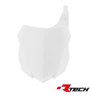 Rtech Nummerplate Hvit Kawasaki