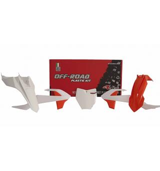 Rtech Plastkit Hvit/R&#248;d KTM/GASGAS KTM SX65 2016-&gt;, GASGAS MC 65 2021-&gt;