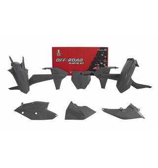 Rtech Plastkit, Gr&#229;, KTM 16-18 450 SX-F, 6-18 125 SX/150 SX