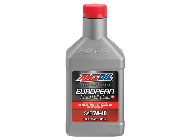 AMSOIL EU-Formel 5W-40 MS Syn. Motorolje Quart - 0,946L 