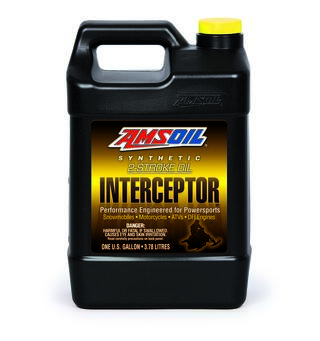 AMSOIL INTERCEPTOR&#174; Syn. 2-Stroke Olje 1 Gallon Dunk- 3,78L