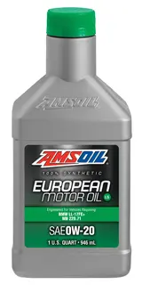 AMSOIL EU-Formel 0W-20 LS Syn. Motorolje Quart - 0,946L