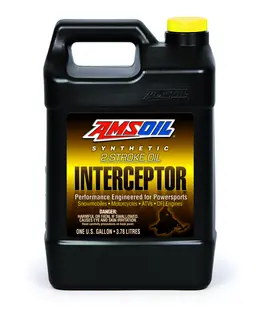 AMSOIL INTERCEPTOR&#174; Syn. 2-Stroke Olje 1 Gallon Dunk- 3,78L