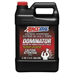 AMSOIL DOMINATOR&#174; Syn. 2-Stroke Olje 1 Gallon Dunk- 3,78L