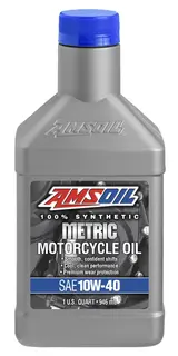 AMSOIL 10W-40 Syntetisk MC-Olje Quart - 0,946L