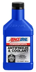 AMSOIL Powersports Antifreeze &amp; Coolant Kan blandes med alle typer. 0,946L