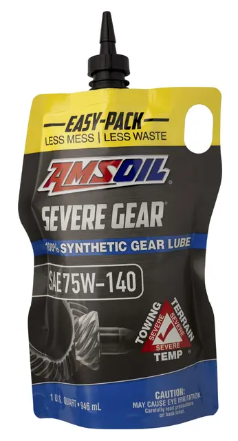 AMSOIL SG® SAE 75W-140 Syn. Gearolje Quart - 0,946L 