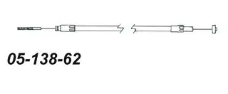 Bremsewire Ski-Doo Formula og Grand Touring OEM: 414535700