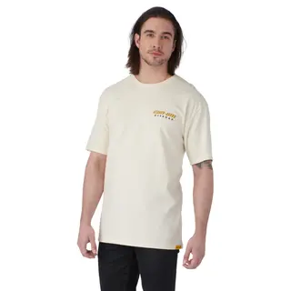 Can-Am T-Skjorte Herre Lys beige med logo og design