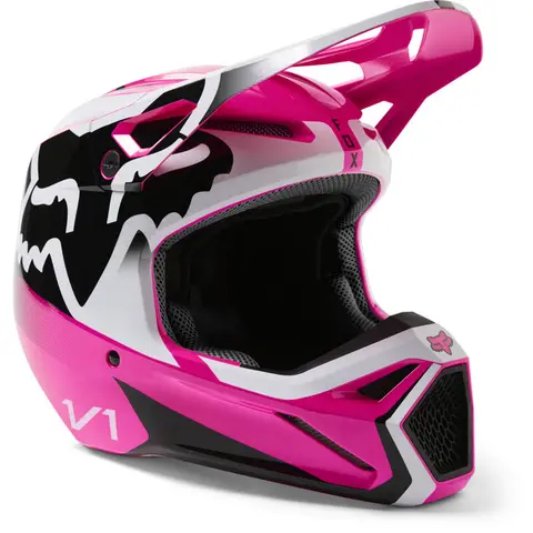 FOX V1 Leed Crosshjelm M Unisex - Rosa