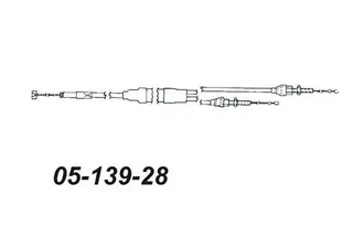 Gasswire Ski-Doo Enkel Inj. 414504700