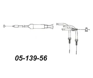 Gasswire Arctic Cat 0187-205 OEM: 0187-205 0687-004 0687-032