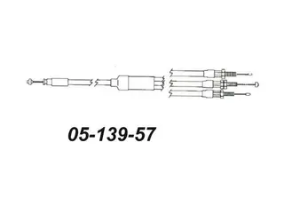 Gasswire Ski-Doo OEM: 414649200 414734700 414789500