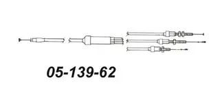 Gasswire Polaris Dobbel Inj. 7080373 7080373