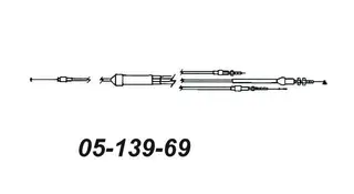 Gasswire Arctic Cat 0687-037 OEM: 0687-036 0687-037