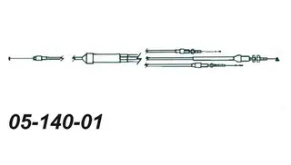 Gasswire Arctic Cat 0687-028 OEM: 0687-012 0687-028