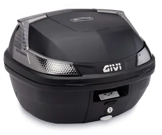 Givi B37NT Blade Monolock Toppboks 37 l - Sort/S&#248;lv 330x440x495 mm