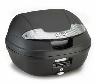 Givi E340NT Vision Monolock Toppboks 34 Liter - Sort/S&#248;lv 305x415x485 mm, 3 kg maks vekt