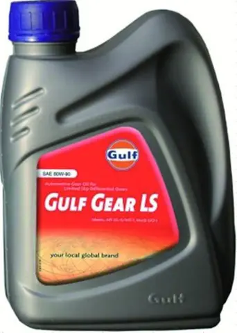 Gulf Gear LS 80W-90 GL5 Mineral 1l For limited slip bakakslinger